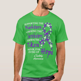 誰も一人で戦わない大腸炎は私のすべての事を行うことができる Tシャツ