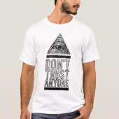 誰も信用するな Tシャツ (正面)
