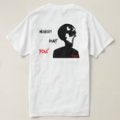 誰も傷つけない！ Tシャツ (デザイン裏面)