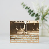 誰も元に戻って新しいスタートを切ることはできないが ポストカード (スタンド正面)