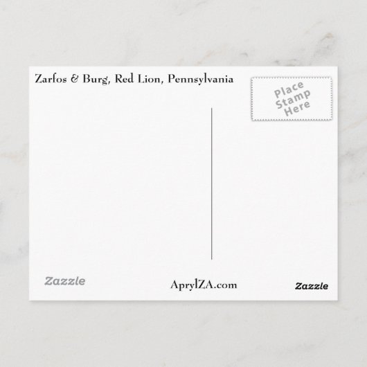 誰も元に戻って新しいスタートを切ることはできないが ポストカード (裏面)