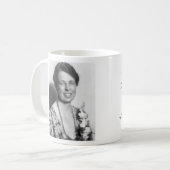 誰も劣ったマグを感じさせますことができません コーヒーマグカップ (正面左)