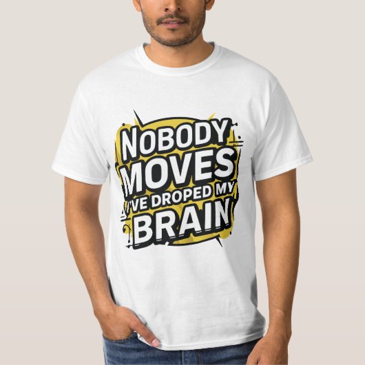 誰も動かない Tシャツ (正面)