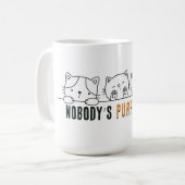 誰も完璧ではない コーヒーマグカップ (正面左)