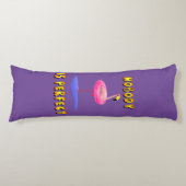 誰も完璧ではない – フラミンゴとスイミングリング ボディピロー (正面)