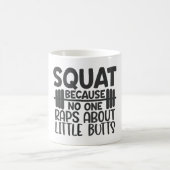誰も小さなお尻 コーヒーマグカップ (中央)