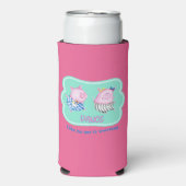 誰も幸せな踊り豚を見ていないようなダンス スリム缶クーラー (Seltzer正面)