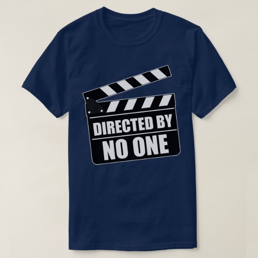 誰も指揮を執っていない Tシャツ (デザイン正面)