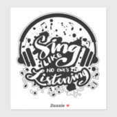 誰も歌わないよう聞に シール (シート)