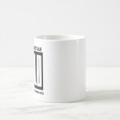 誰も気にしないでしょ、真ん中の子ですけど コーヒーマグカップ (中央)