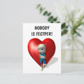 誰も気にしないよ！ ポストカード (スタンド正面)