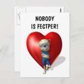 誰も気にしないよ！ ポストカード (正面/裏面)