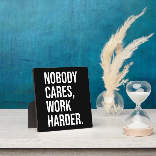 誰も気にも、もっと頑張るやる気を起こさせる- フォトプラーク (インサイチュ)