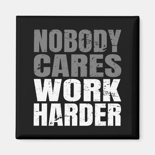 誰も気によく働かない動機トレーニング マグネット (正面)