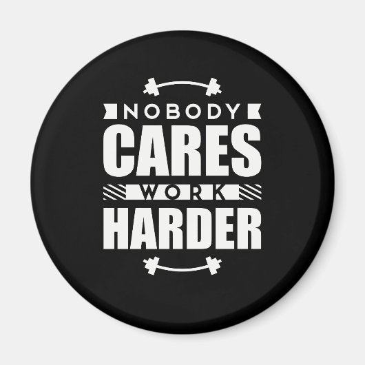 誰も気によく働くやる気を起こさせる引用文 マグネット (正面)