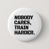 誰も気によく練習しない 缶バッジ (正面)