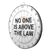 誰も法に背く者は無い ダーツボード (正面右)