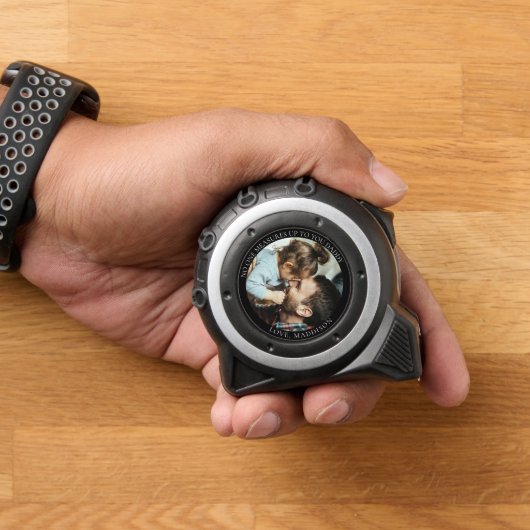 誰も測定パパ |写真パーソナライズされた メジャー (ホーム)