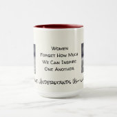 誰も私たち*と同じように理解しない* マグカップ (中央)