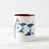 誰も私のようではないです! ツートーンマグカップ (中央)