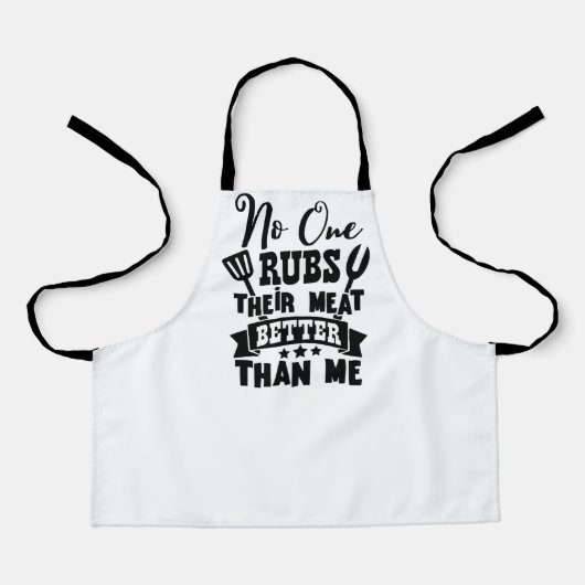 誰も私ほど肉をもてあそぶ者はいない エプロン (正面)