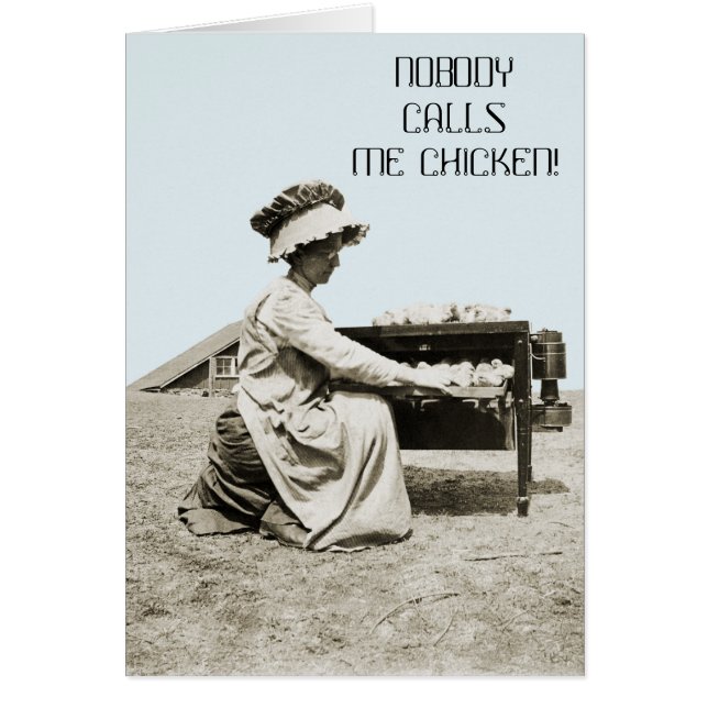誰も私をチキンヴィンテージ育種家と呼ばない (正面)