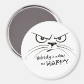 誰も私を幸せにしていない マグネット (正面/裏面)