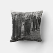 誰も芝生の上に居ない クッション (裏面)