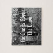 誰も芝生の上に居ない ジグソーパズル (縦)