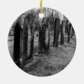 誰も芝生の上に居ない セラミックオーナメント (裏面)