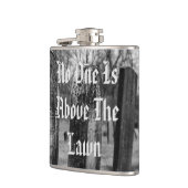 誰も芝生の上に居ない フラスク (左)