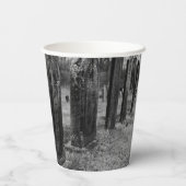 誰も芝生の上に居ない 紙コップ (裏面)