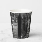 誰も芝生の上に居ない 紙コップ (左)