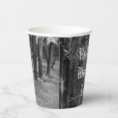 誰も芝生の上に居ない 紙コップ (右)