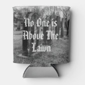 誰も芝生の上に居ない 缶クーラー (正面)