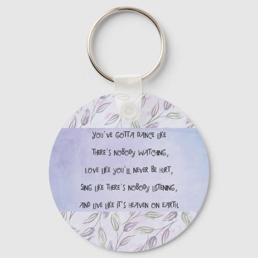 誰も見ていないようなダンス キーホルダー (正面)