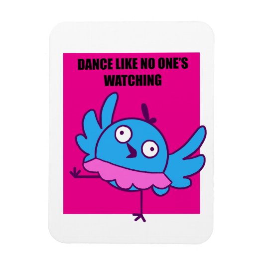 誰も見ていないようなダンス – マグネット (縦)