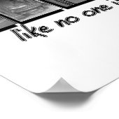 誰も見ていないようなダンス、手紙の写真 ポスター (角)