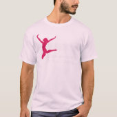 誰も見ていないようなダンス Tシャツ (正面)