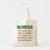 誰も見ることが許されない – 不正引用文 トートバッグ (正面)