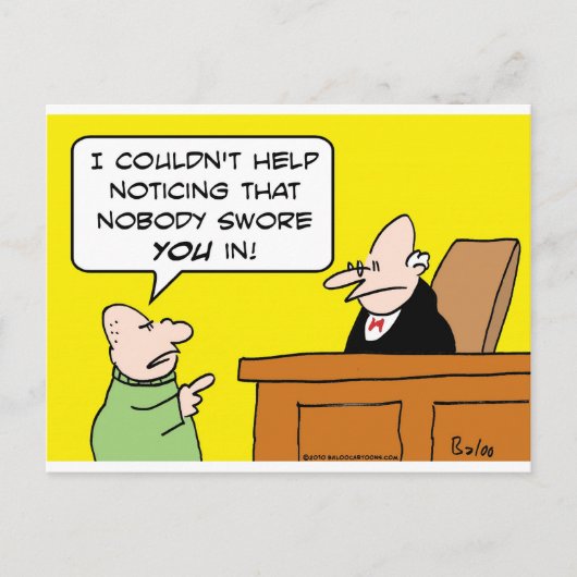 誰も誓わなかった ポストカード (正面)