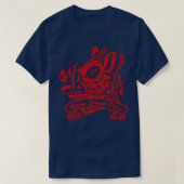 誰も通らない Tシャツ (デザイン正面)