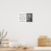 誰も鎖を入れることができない – Frederick Douglass ポスター (キッチン)
