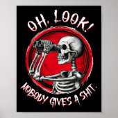 誰も面白いハロウィン与えの衣装を見ていない ポスター (正面)