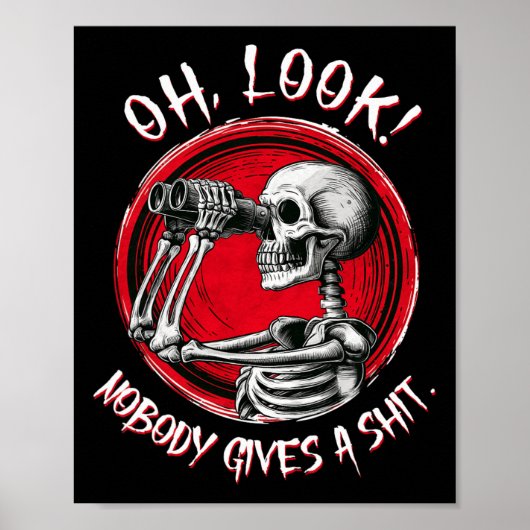 誰も面白いハロウィン与えの衣装を見ていない ポスター (正面)