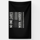 誰も頑気に張らないやる気を起こさせるトレーニングジム 横断幕 (縦)