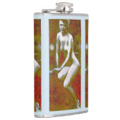 "誰も"ビニールの包まれたなフラスコを知っています フラスク (右)