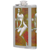 "誰も"ビニールの包まれたなフラスコを知っています フラスク (左)