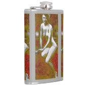 "誰も"ビニールの包まれたなフラスコを知っています フラスク (右)