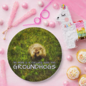 誰もGroundhogsのプレートを持つ失敗ではない ペーパープレート (パーティー)
